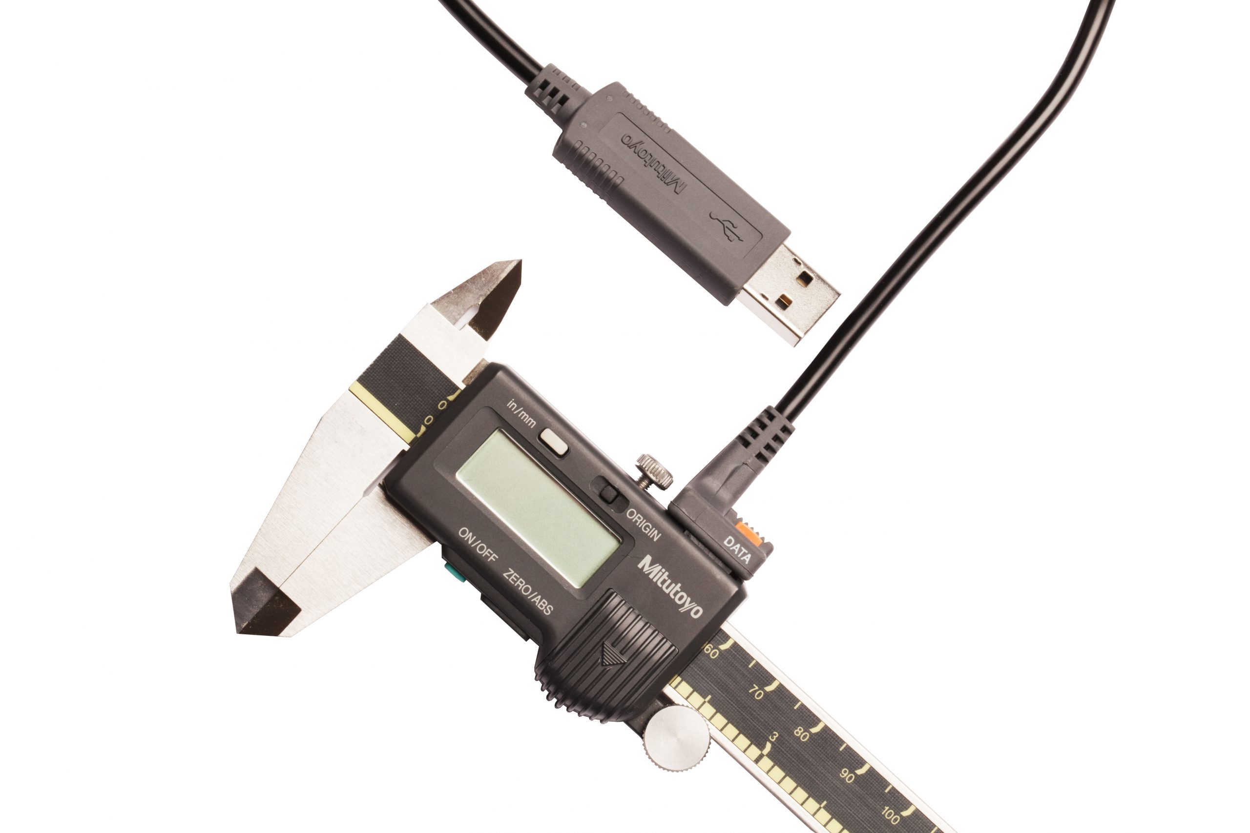 Digital caliper with data cheap output